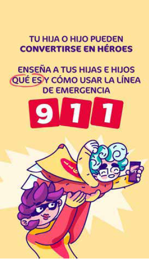 Correcto uso de la línea 911